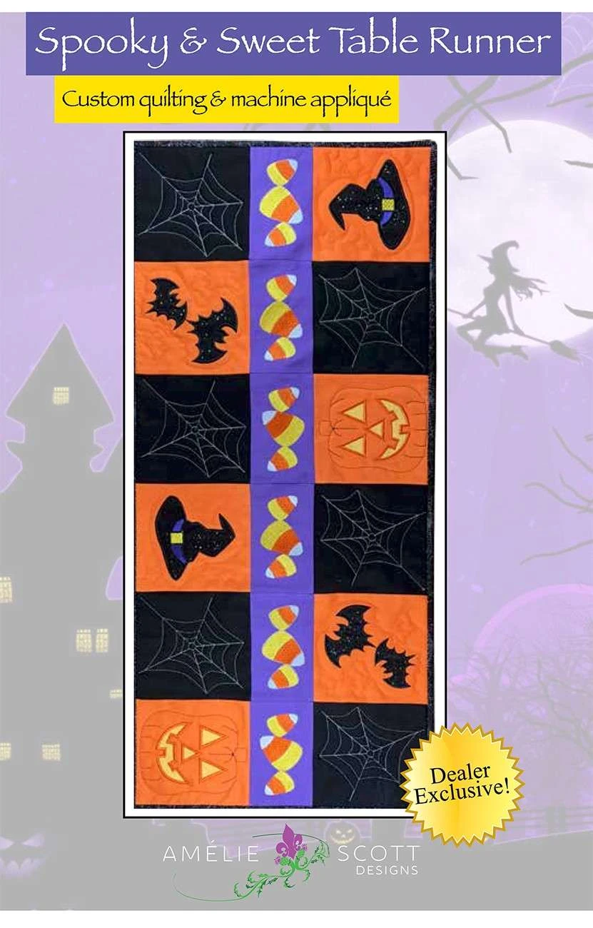 Spooky & Sweet Table Runner 1 Spooky & Sweet Table Runner