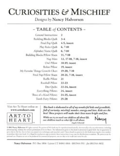 Curiosities & Mischief - Softcover 7 Curiosities & Mischief - Softcover -Keepsake Quilting Shop ATH546B 03