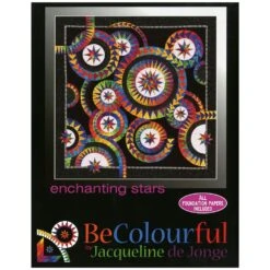 Enchanting Stars Paper Pieced Quilt Pattern By Jacqueline De Jong