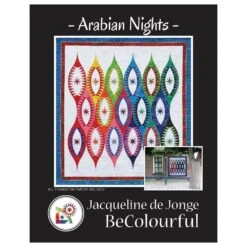 Arabian Nights Paper Pieced Quilt Pattern By Jacqueline De Jong