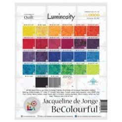 Luminosity Paper Pieced Quilt Pattern By Jacqueline De Jong -Keepsake Quilting Shop BC1803 02