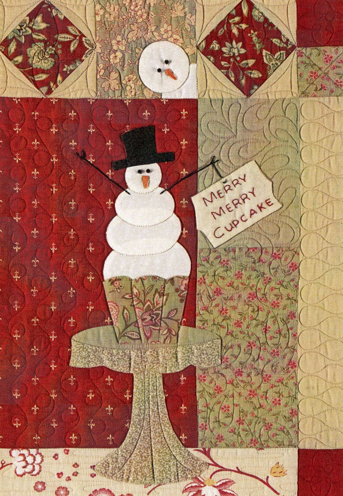 Merry, Merry Snowmen Quilt Pattern By Anne Sutton 2 Merry, Merry Snowmen Quilt Pattern By Anne Sutton - Image 2