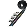 Metallic Zipper Tape Rainbow -Keepsake Quilting Shop BLK MU 01