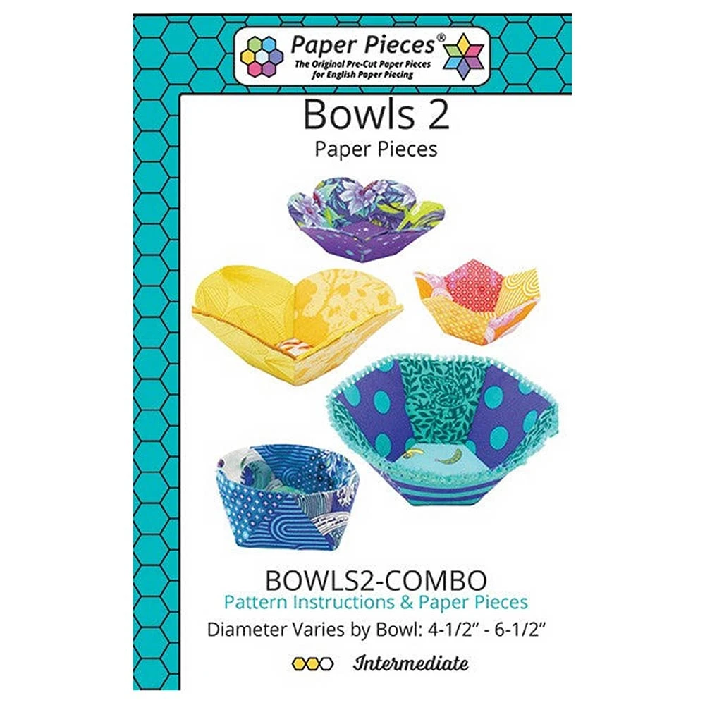 Bowls 2 Pattern And Paper Piece Pack 1 Bowls 2 Pattern And Paper Piece Pack