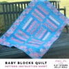 Baby Blocks Quilt - 2.5" Strips/Jelly Roll Pattern