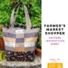 Farmer's Market Shopper - Bella Pineapple Pack Pattern 5 Farmer's Market Shopper - Bella Pineapple Pack Pattern -Keepsake Quilting Shop Bella FarmersMarketShopper