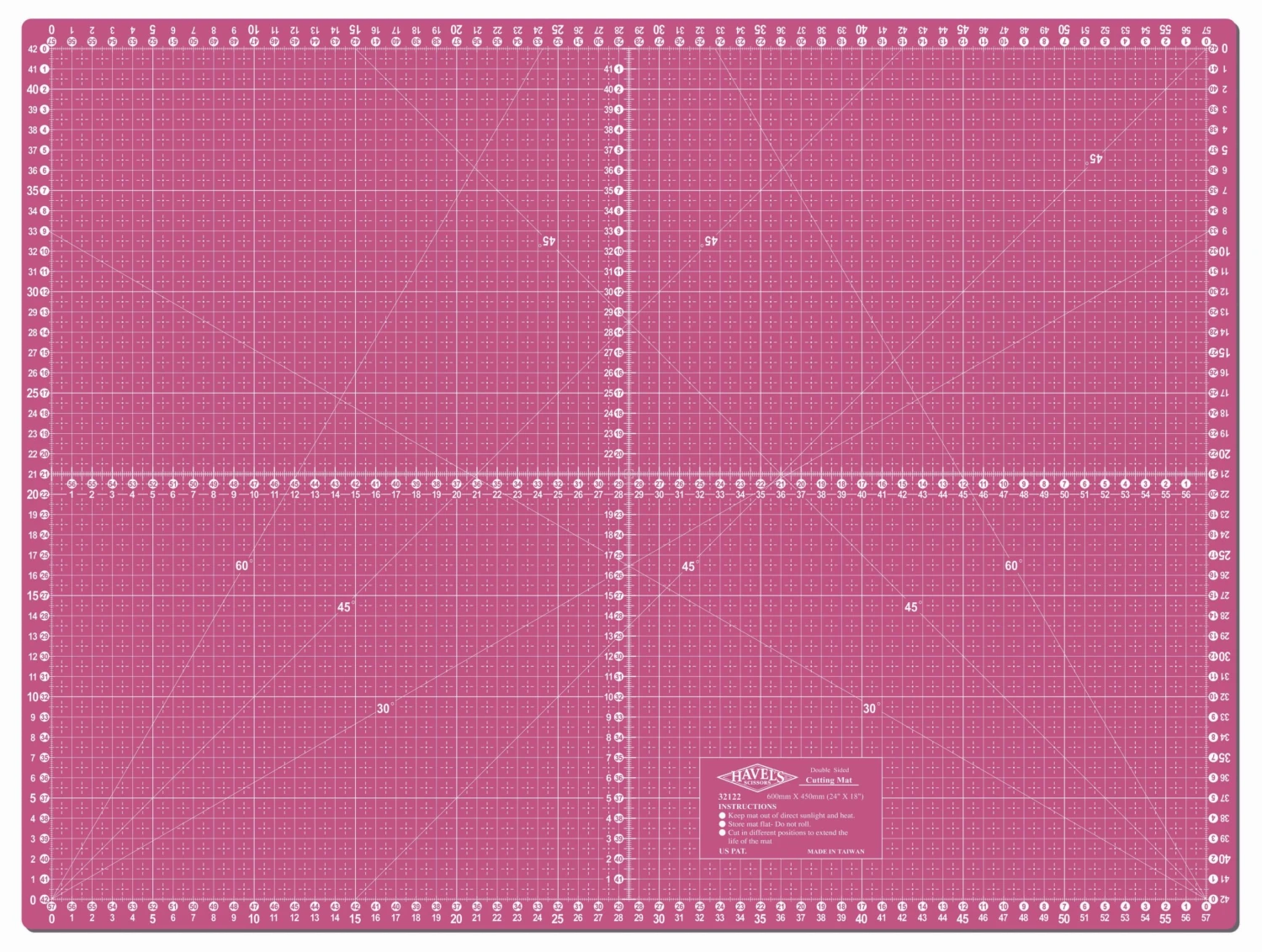 2 Sided Self Healing Cutting Mat 22 X 16 5 2 Sided Self Healing Cutting Mat 22 X 16 - Image 5