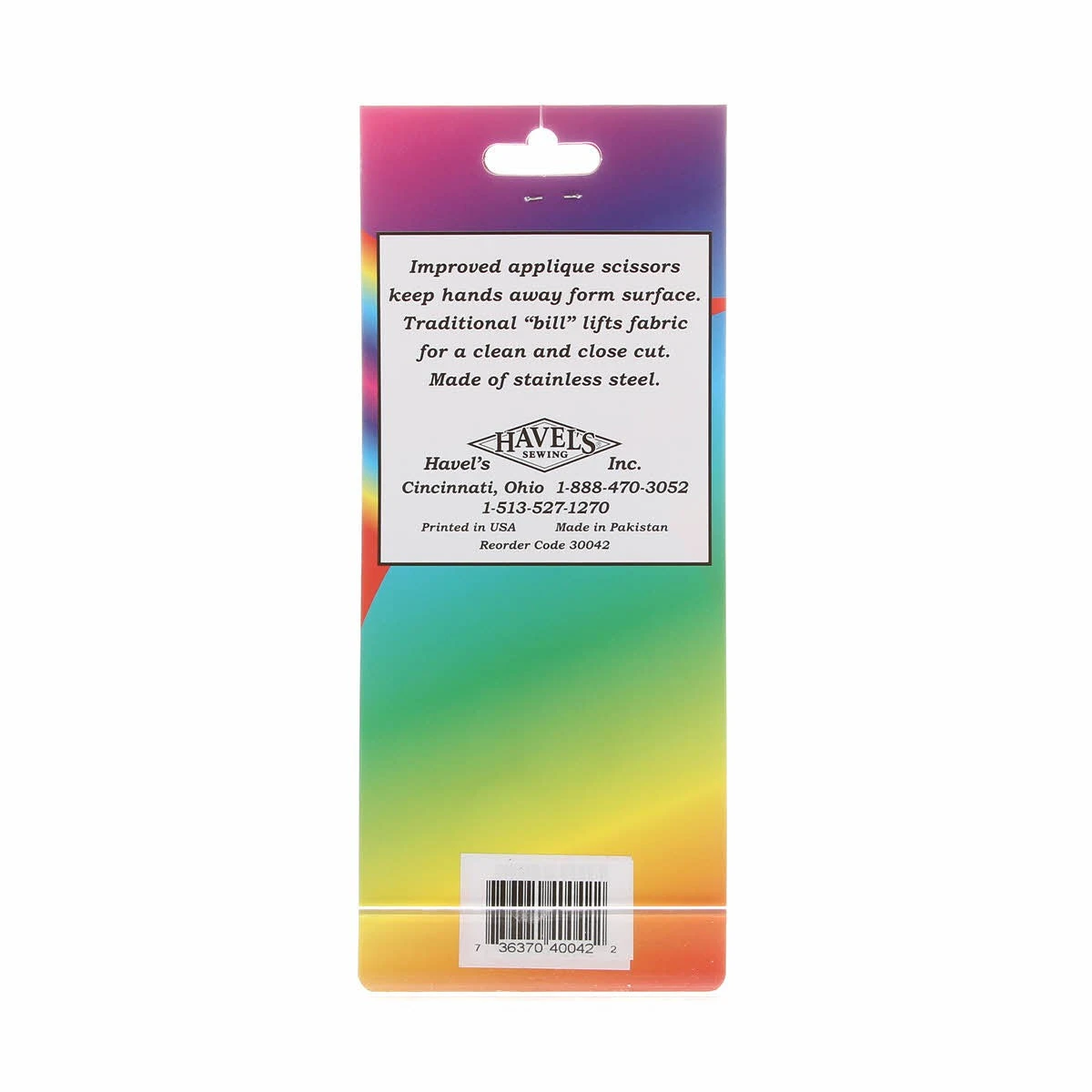 Applique Scissor Left Handed 6 Applique Scissor Left Handed - Image 6