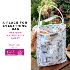 A Place For Everything Bag - Carla Pineapple Pack Pattern