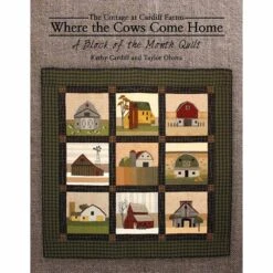 Where The Cows Come Home Block Of The Month Pattern
