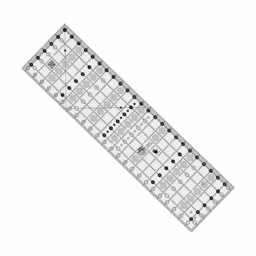 Creative Grids Left Handed Quilt Ruler 6-1/2in X 24-1/2in 1 Creative Grids Left Handed Quilt Ruler 6-1/2in X 24-1/2in