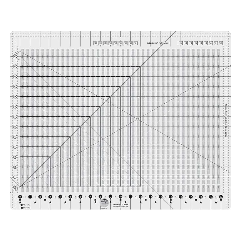 Creative Grids Stripology XL Ruler By GE Designs 1 Creative Grids Stripology XL Ruler By GE Designs
