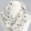 Infinity Scarf - Snowy Owl Alloy - Shannon Fabrics - Kit -Keepsake Quilting Shop CKISSPSNWYOWLALLOY 01