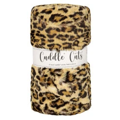 Luxe - Leopard Sand - Shannon Fabrics - 2-Yard Cuddle Cut 72" X 58"