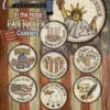 In The Hoop Patriotic Coasters By Claudia Dinnell 2 In The Hoop Patriotic Coasters By Claudia Dinnell -Keepsake Quilting Shop CP00206 01