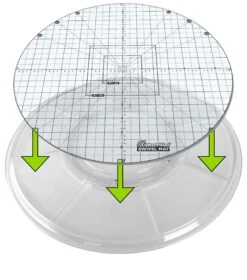 Cutterpillar Swivel Rotating Cutting Mat -Keepsake Quilting Shop CPP SWIVEL 02 68315685 618b 44c8 afa7 cc48beed880c