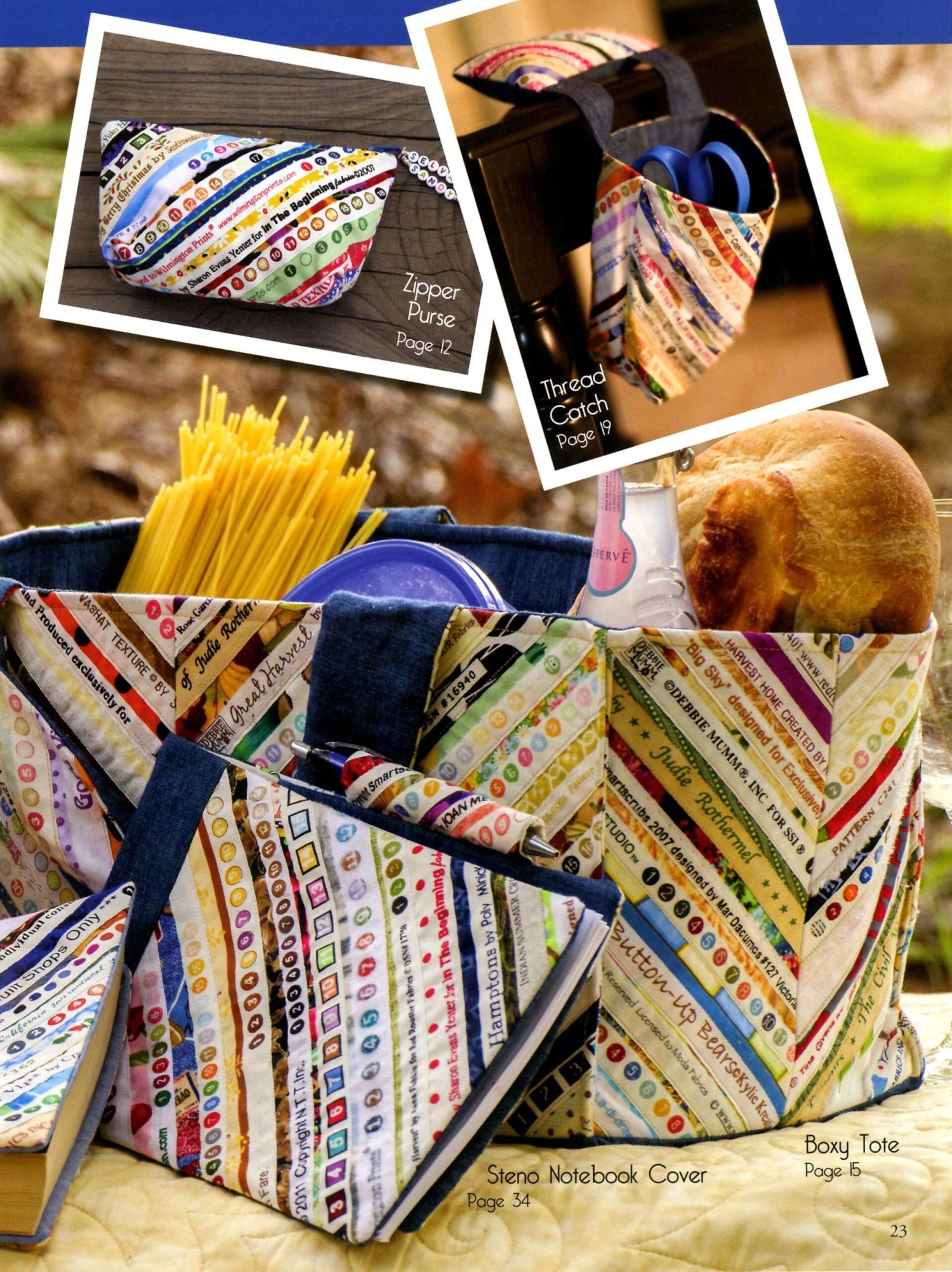 Save The Selvages - The Ultimate Small Projects Book - Softcover 4 Save The Selvages - The Ultimate Small Projects Book - Softcover - Image 4