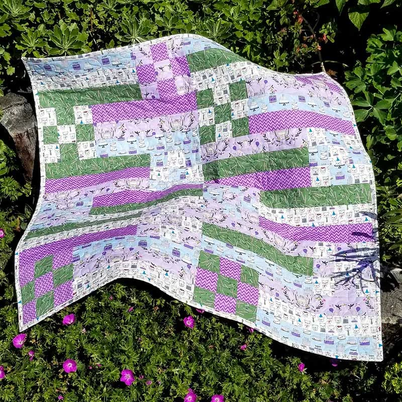 Hopscotch Quilt - Bella Pineapple Pack Pattern 2 Hopscotch Quilt - Bella Pineapple Pack Pattern - Image 2