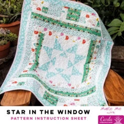 Star In The Window Quilt - Carla Pineapple Pack Pattern