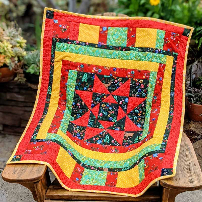 Star In The Window Quilt - Carla Pineapple Pack Pattern 2 Star In The Window Quilt - Carla Pineapple Pack Pattern - Image 2