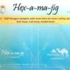 Hex-A-Ma-Jig 4 Hex-A-Ma-Jig -Keepsake Quilting Shop DWQHEX 01