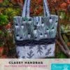 Classy Handbag - Diana Pineapple Pack Pattern -Keepsake Quilting Shop Diana ClassyHandbag download