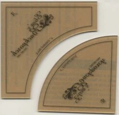 4in Drunkard's Path Acrylic Template