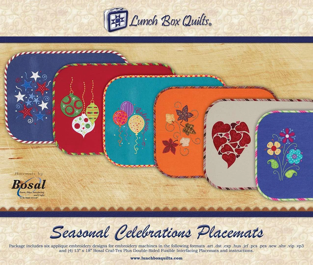 CD Seasonal Celebrations Placemats Machine Embroidery By Angela Stevenson 3 CD Seasonal Celebrations Placemats Machine Embroidery By Angela Stevenson - Image 3