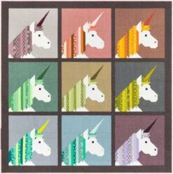Lisa The Unicorn Pattern 5 Lisa The Unicorn Pattern -Keepsake Quilting Shop EH038 03