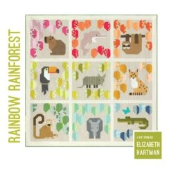 Rainbow Rainforest Quilt Pattern