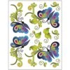 Tattoo Elementz Decal Butterfly Bliss (Printed On Clear) 2 Tattoo Elementz Decal Butterfly Bliss (Printed On Clear) -Keepsake Quilting Shop EUBBLSCLR 01