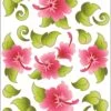 Tattoo Elementz Decal Hawaiian Holiday Pink (Printed On Clear) 4 Tattoo Elementz Decal Hawaiian Holiday Pink (Printed On Clear) -Keepsake Quilting Shop EUHHPCLR 01