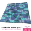 Tumbling Down Quilt - Ellie Pineapple Pack Pattern
