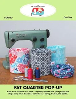 Fat Quarter Pop Up Pattern