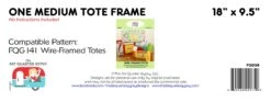Medium Tote Frame 3 Medium Tote Frame -Keepsake Quilting Shop FQG138 02