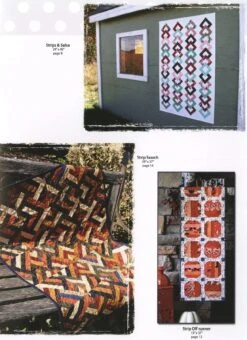 Stripology - Softcover 9 Stripology - Softcover -Keepsake Quilting Shop GE508 05