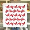Cardinal Tea Towel -Keepsake Quilting Shop GGBF505 01