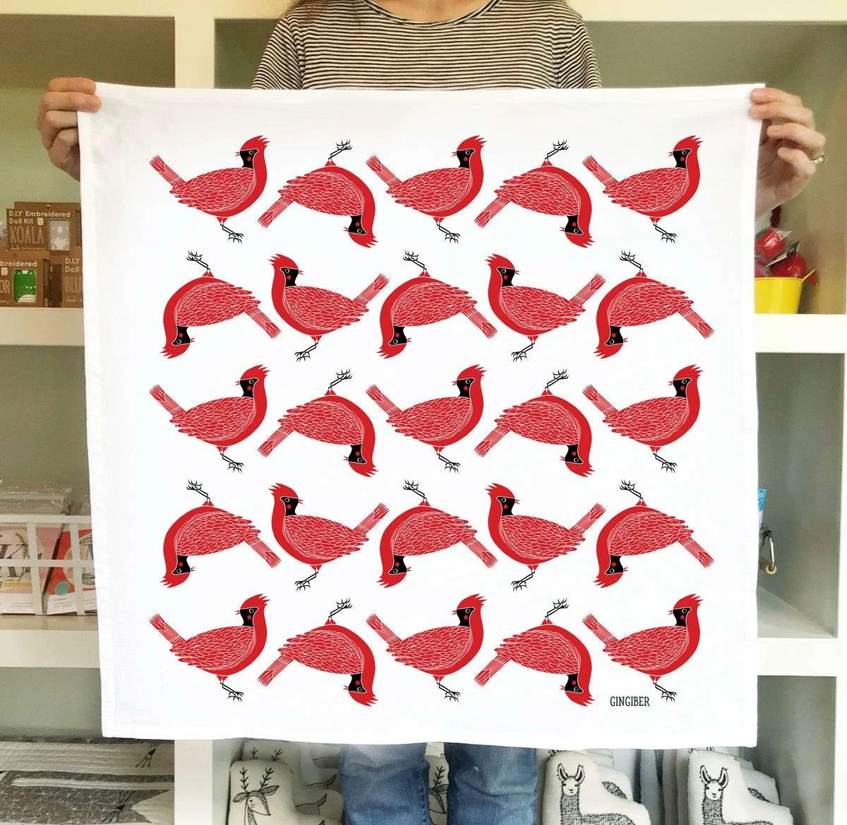 Cardinal Tea Towel 1 Cardinal Tea Towel