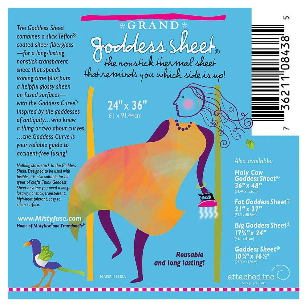 Goddess Pressing Sheet Grand 24in X 36in 1 Goddess Pressing Sheet Grand 24in X 36in