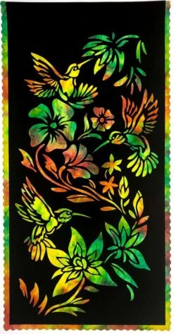 Humming Along Laser Cut Panel By Krystal Hayes, Scott Hayes And Claire Webber