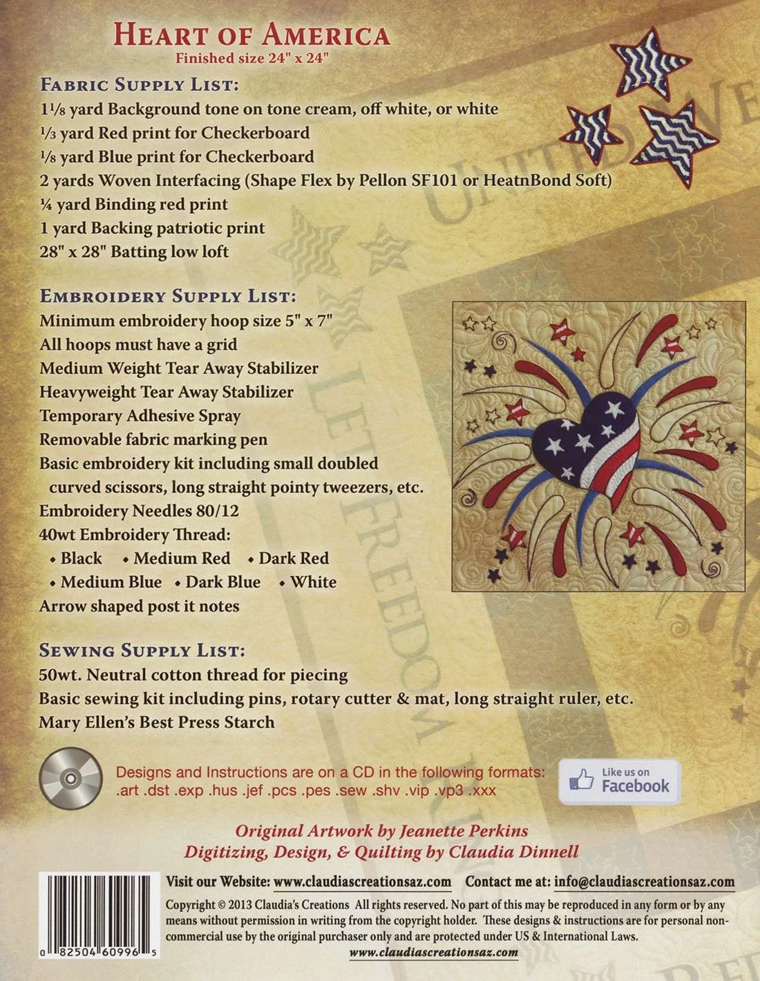 Heart Of America By Claudia's Creations 2 Heart Of America By Claudia's Creations - Image 2