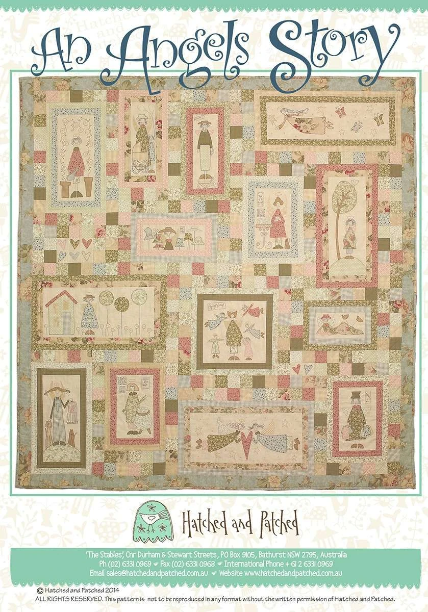 An Angels Story Quilt Pattern By Anni Downs 1 An Angels Story Quilt Pattern By Anni Downs