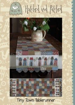 Tiny Town Tablerunner Pattern By Anni Downs