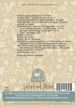 Miss Rosies Garden Quilt Pattern By Anni Downs 3 Miss Rosies Garden Quilt Pattern By Anni Downs -Keepsake Quilting Shop HAPP102 02 d27d29b5 bba5 4576 8565 b5b6b670e149