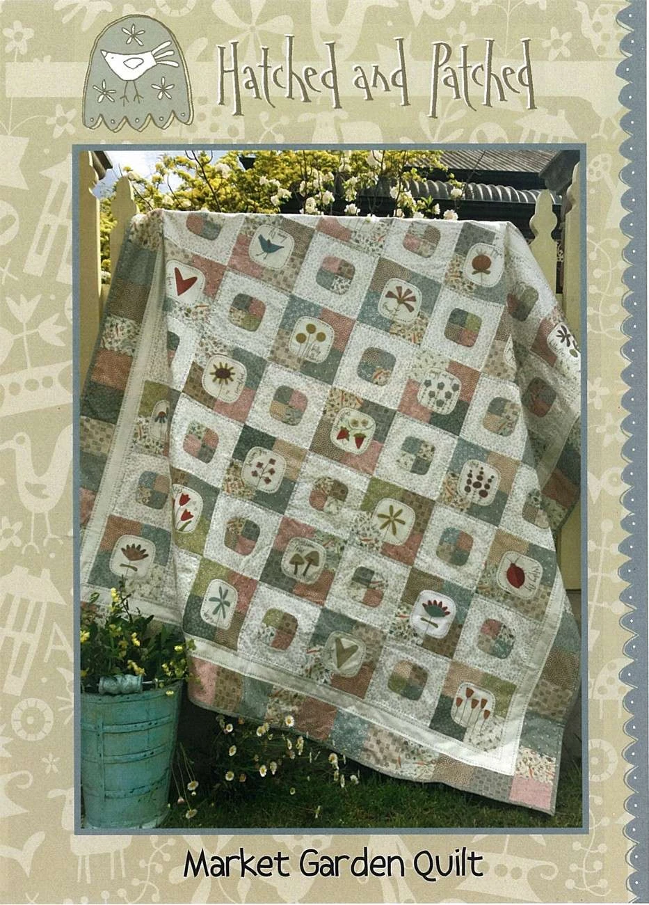 Market Garden Quilt Pattern 1 Market Garden Quilt Pattern
