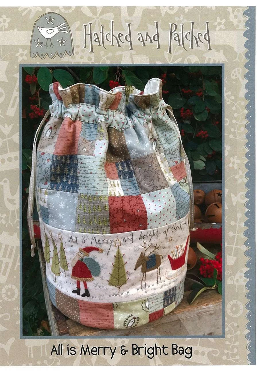 All Is Merry And Bright Market Bag Pattern 1 All Is Merry And Bright Market Bag Pattern
