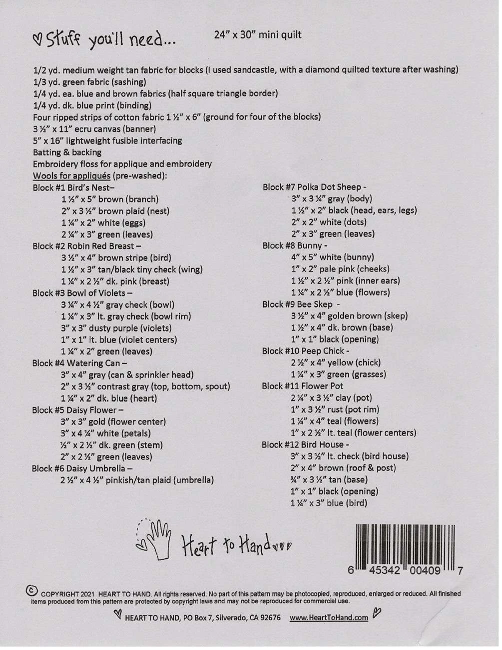 Hello Spring! Pattern 2 Hello Spring! Pattern - Image 2