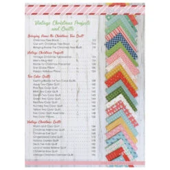 Vintage Christmas Book 10 Vintage Christmas Book -Keepsake Quilting Shop ISE 925 04