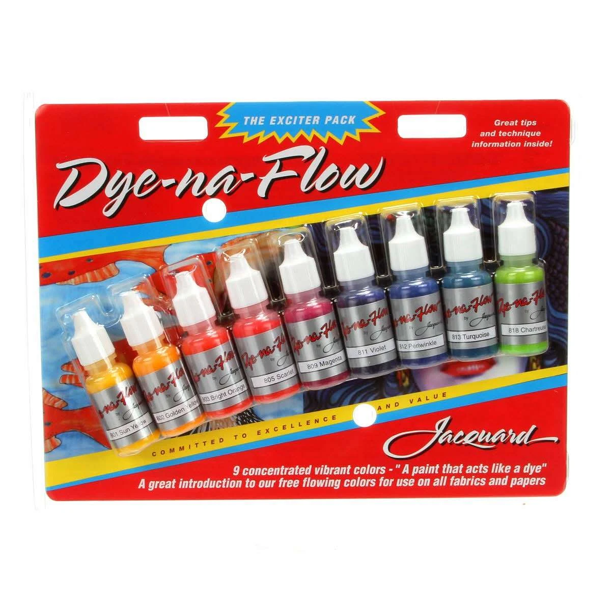 Paint Sampler 9 Pack Dye Na Flow 1 Paint Sampler 9 Pack Dye Na Flow