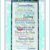 Its Summertime! Wall Hanging Embroidery By Janine Babich -Keepsake Quilting Shop JBDIS 01